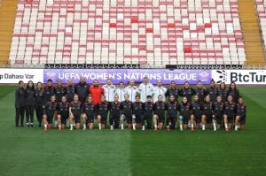 Kadın A Millî Takımımız Sivas'ta Slovenya karşısında