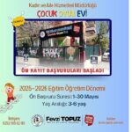 Milas Belediyesi Çocuk Oyun Evi’ne Ön Kayıt Başvuruları Mayıs Ayı’nda Başlayacak