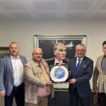 Babayev’e teşekkür plaketi