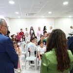 Başkan Topaloğlu, kursiyerler ve velileriyle bir araya geldi