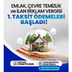 Canik’te Vergi Ödemeleri Başladı