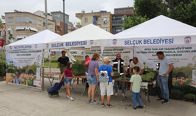 Efes Tarlası Yaşam Köyü’nde Dağıtılan Fideler DMD Hastası Çocuklara Umut Oldu