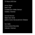 İlhan Şeşen’e Veda Töreni