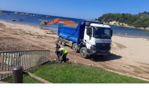 Kandıra plajları yeni sezona hazırlanıyor