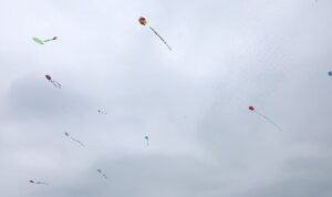 Nilüfer’de gökyüzü uçurtmalarla renklendi