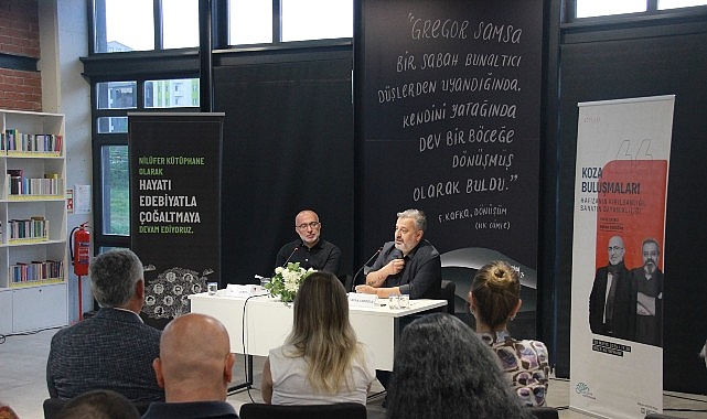 Ödüllü yazar Yavuz Ekinci Nilüfer’de okurlarıyla buluştu