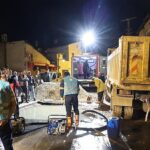 1200’lük Çelik Boru Arızası Kısa Sürede Giderildi…