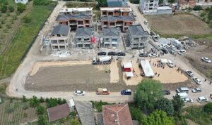 Aksungur Spor Tesisi için ilk harç döküldü