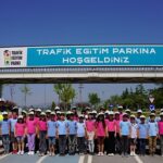 Büyükşehir’in Trafik Eğitim Parkı’na yoğun ilgi