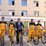 ETi Sarı Bisiklet Verdiği Sözü Tuttu: Meslek Lisesi Öğrencileri 200 Bisikleti Sıfırdan Üretti