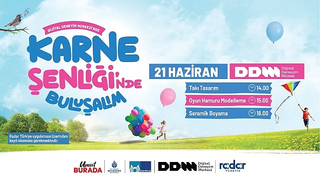 İBB’den Karne Hediyesi: Şenlikler, Atölyeler, İndirimler