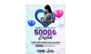 İlklerin Belediyesi Canik’ten Ailelere 5 Bin TL Destek