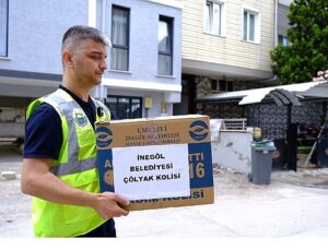 İnegöl Belediyesinden Bayram Öncesi Gönül Köprüsü