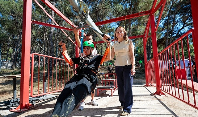 Konak’ın Macera Parkı’nda eğlence başladı