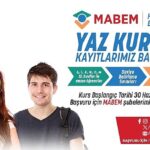 MABEM ve Online Dershane Yaz Kurslarına Başvurular Devam Ediyor