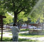 Nevşehir Belediyesi 7/24 İlaçlama Çalışması Yapıyor