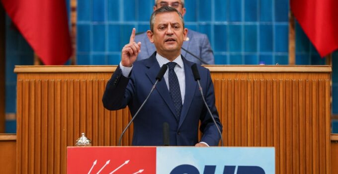 Özgür Özel: Emekliye gerçekçi bir seyyanen zam, asgari ücretliye de ara zam şart