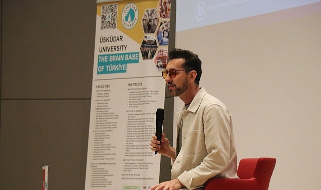 Ünlü komedyen Max Amini Üsküdarlı öğrencilerle buluştu…