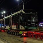 7.tramvay da raylarla buluştu