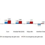 Aylık en yüksek reel getiri Devlet İç Borçlanma Senetleri (DİBS)’te oldu