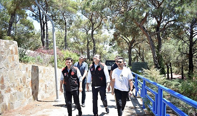 Balçova’nın ormanları termal kamera ile izlenecek Sigara dumanını dahi tespit edip alarm veriyor!