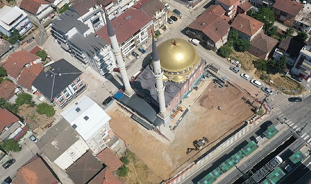 Başaran Camii çevresine estetik dokunuş