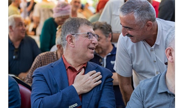 Başkan Tugay Aliağa’da aşure lokmasına ortak oldu