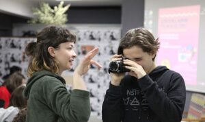 Bornova’da genç yeteneklere sinema yolculuğu