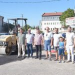 Burhaniye Sanayi Sitesi’nde Asfalt Yama Çalışmaları Başladı