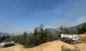 Büyükşehir A Takımı, yangınlar için seferber oldu