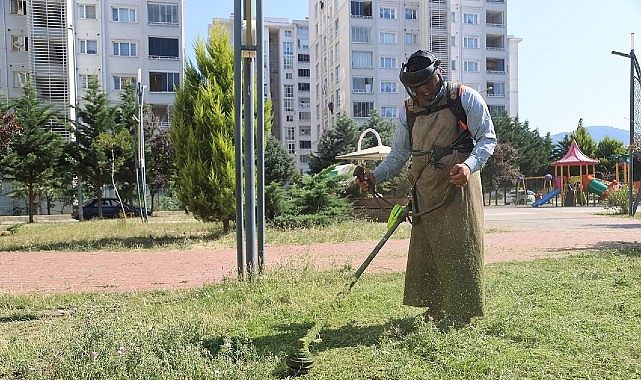 Canik’te Parklar Bakımlı ve Tertemiz
