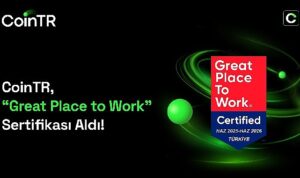 CoinTR, Great Place to Work Sertifikası aldı