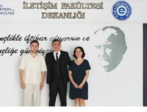 EÜ İletişim Fakültesinin çiçeği burnunda mezunu Eren Keskin başarılarıyla adından söz ettiriyor