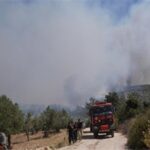 İzmir İtfaiyesi Çeşme Ildır için teyakkuza geçti