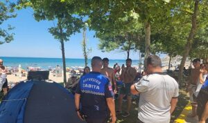 Kandıra sahillerinde çadır denetimi