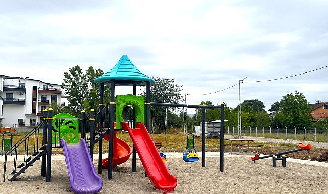 Kartepe’de Çocuklara Yeni Oyun Alanı