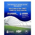 KOP Seracılık Yaygınlaşıyor Projesi’ne başvurular başladı.