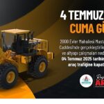 Mustafa Parmaksız Caddesi’ne Araç Park Eden Sürücüler Dikkat!