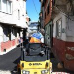 Osmangazi’nin yollarında yoğun asfalt mesaisi