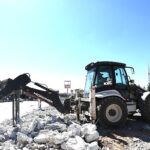 Şehir Mezarlığı Yanındaki Görüntü ve Çevre Kirliliği Gideriliyor