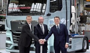 Tarihi Bir Dönüm Noktası: MAN elektrikli kamyonların seri üretimine başladı