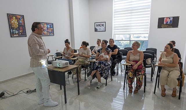 Yenişehir Belediyesinin anne ve çocuk eğitimleri sürüyor