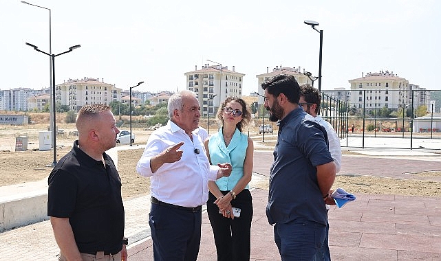 Balkan Mahallesi’ndeki park açılış için gün sayıyor