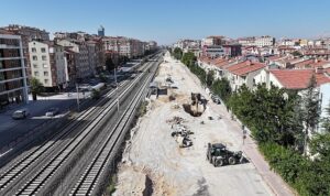 Başkan Altay: “Konya Tarihinin En Önemli Ulaşım Yatırımlarından KONYARAY Banliyö Hattında Çalışmalar Yarıyı Geçti”