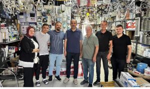 Başkan Altay Şehir Merkezinde Esnafları Ziyaret Etti