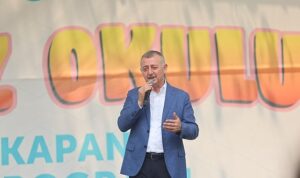 Başkan Büyükakın, TÜGVA gençliğini yalnız bırakmadı