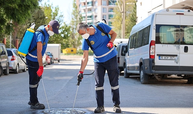 Buca’da ilaçlama atağı