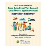 Buca’nın ücretsiz okul öncesi eğitim kurumlarında kayıtlar başladı
