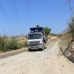 Büyükşehir Oymapınar Barajı çevresindeki yolları asfaltlıyor