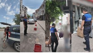 İnegöl’de Kaldırım Ve Yol İşgallerine Geçit Yok